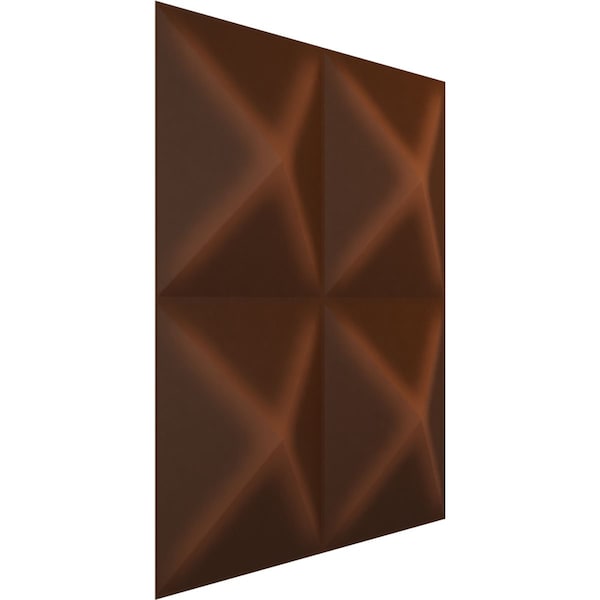 11 7/8in. W X 11 7/8in. H Tirana EnduraWall Decorative 3D Wall Panel, Total 11.76 Sq. Ft., 12PK